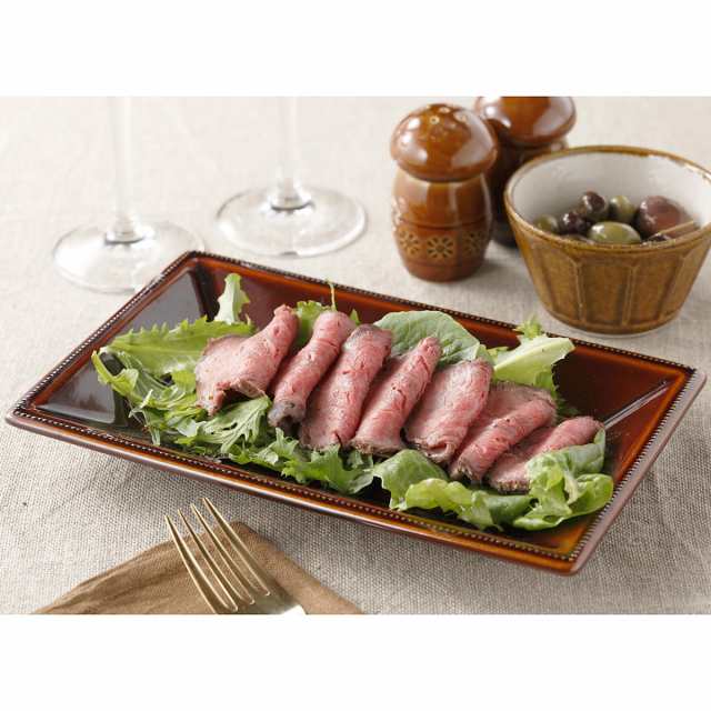 関村牧場 漢方和牛 ローストビーフ 宮城 惣菜 ヘルシー 冷凍