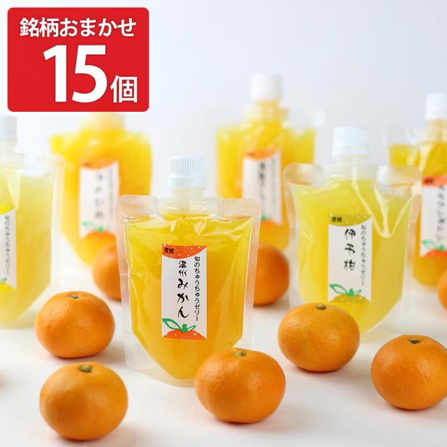 旬のちゅうちゅうゼリー きまぐれセット 15個入 各175g ゼリー飲料 柑橘系の通販は 5,357円