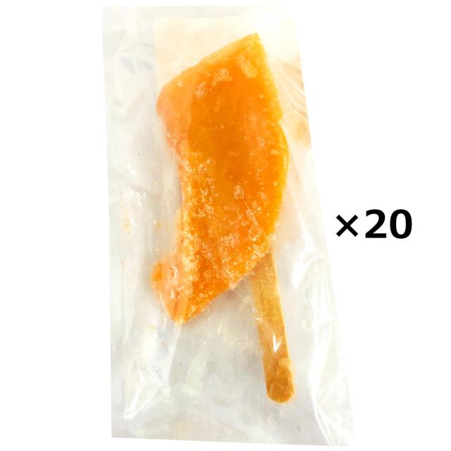 冷凍フルーツ 国産 赤肉メロン スティック 20個 カットフルーツ NORUCA