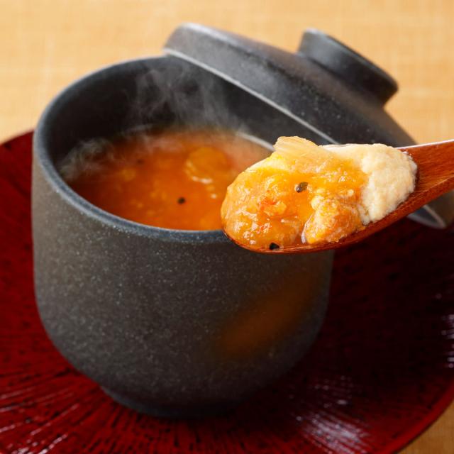 鈴なり ふかひれうにの玉地蒸し 4袋セット 茶碗蒸し 惣菜 和風惣菜 ふかひれ