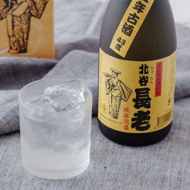 琉球泡盛 北谷長老13年古酒 43度 720ml 沖縄 泡盛 酒 古酒 北谷長老