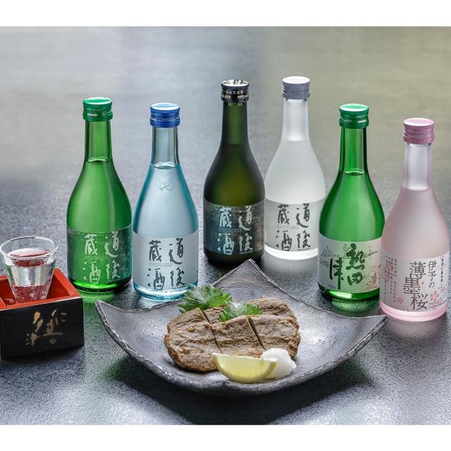 道後地酒 宇和島じゃこ天 セット 日本酒 おつまみ お酒 水口酒造