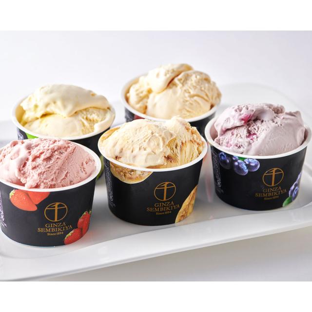 銀座千疋屋 銀座プレミアムアイス 5種10個詰合せ アイス 洋菓子 スイーツ【沖縄・離島 お届け不可】