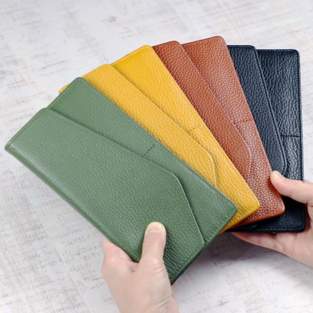 牛革スリム長財布 豊岡工房 財布 レディース 長財布 メンズ 小銭 出しやすい 牛革 薄型