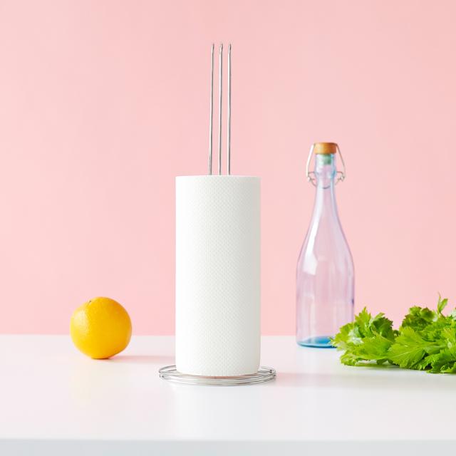 キッチンペーパーホルダー シルバー 台所用品 ステンレス 燕三条 新潟県【沖縄県・離島 配送不可】