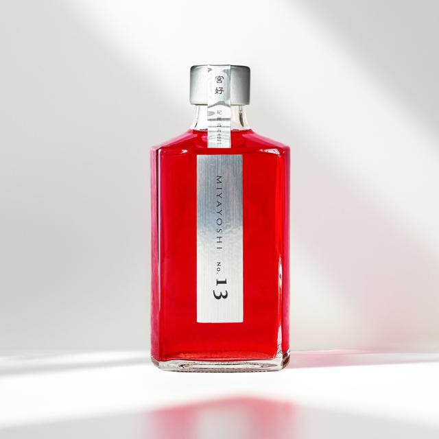 MIYAYOSHI No.13 本格梅酒 ラージ ギフト 梅酒 ブランデー リキュール お酒 赤い梅酒 露茜