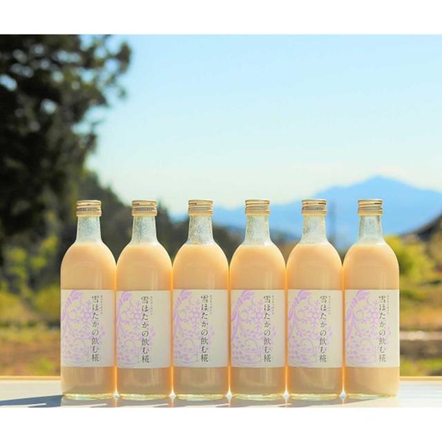 甘酒 ノンアルコール 雪ほたかの飲む糀 6本セット 糀 麹 無添加 ノンシュガー 国産 有限会社かわば 群馬県 TVで紹介 送料無料_1