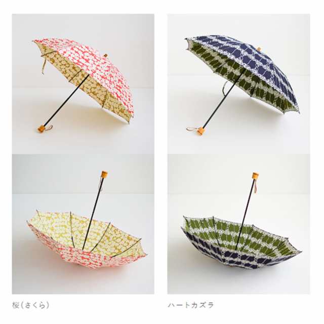 伊砂文様 晴雨兼用 折り畳み傘 日本製 和柄 傘 女性用 伝統 雨傘