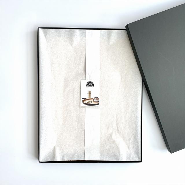 木製トレイ KAIKA L お盆 木製 秋田杉 トレイ 国産 秋田 樺細工 冨岡商店の通販は