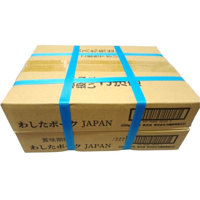 わした ランチョンミート 缶詰 わしたポーク JAPAN 24個 ポーク缶 無塩