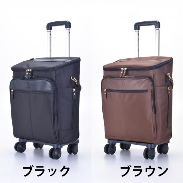 SAXON ショッピングキャリー 4輪 ショッピングカート キャスター付き 買い物バッグ 保冷【北海道・沖縄県・離島 配送不可】_3