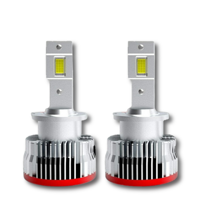 D4S/D4R/D2S/D2R さらにコンパクト化 業界初 無加工で純正HIDをLED化 クラス最強LEDヘッドライト2個セット車検対応 6500k 16000LM