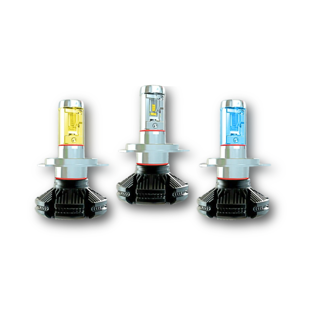 LEDヘッドライト クラス最強12000LM イエロー ブルー ホワイト 3色着替可能 セットH4 Hi/Lo切替 H1/H3/H8/H11/H16/HB3/HB4/PSX26から選択可能 新基準車検OK6500k 8000LM超え