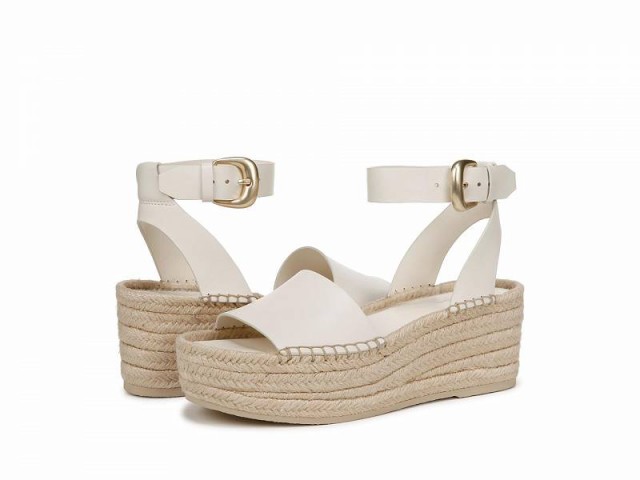 Vince ヴィンス レディース 女性用 シューズ 靴 ヒール Belisa Platform Espadrille Sandals Milk White【送料無料】