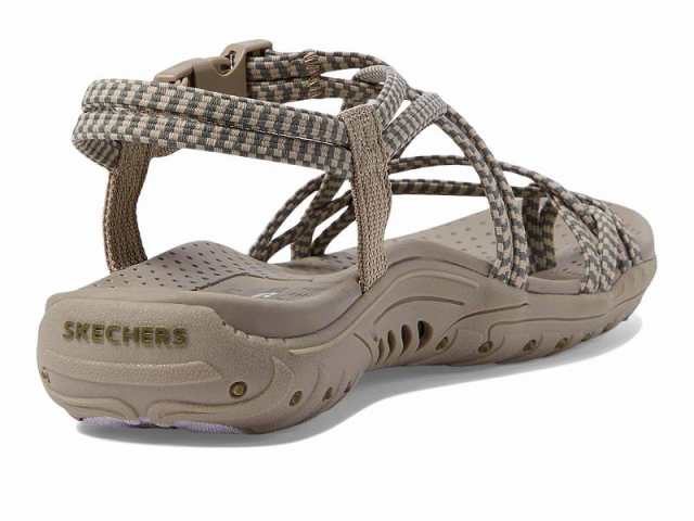 SKECHERS スケッチャーズ レディース 女性用 シューズ 靴 サンダル Reggae Perfect Duo Taupe/Olive【送料無料】