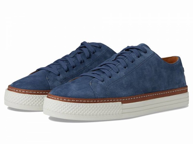 Allen Edmonds アレン エドモンズ メンズ 男性用 シューズ 靴 スニーカー 運動靴 Paxton Casual Lace Up Sneaker Denim【送料無料】