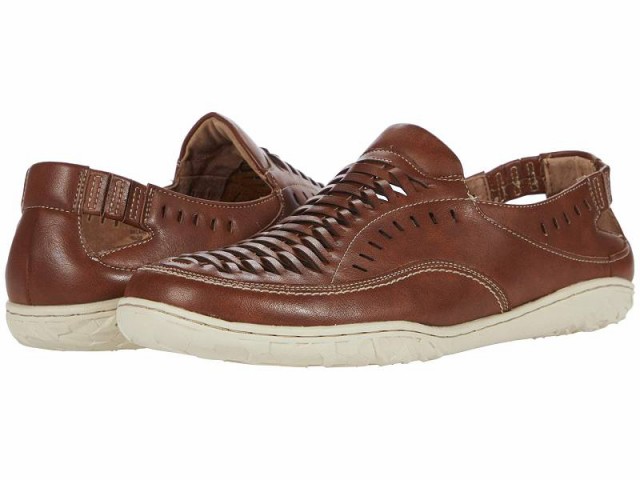 Stacy Adams ステーシーアダムス メンズ 男性用 シューズ 靴 ローファー Ibiza Woven Slip-On Loafer Sienna【送料無料】