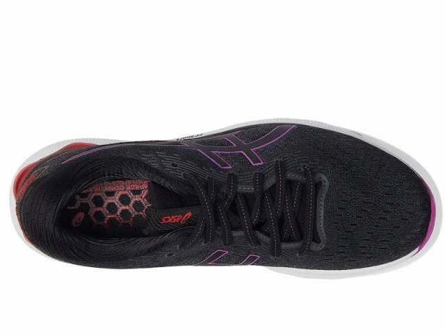 ASICS アシックス レディース 女性用 シューズ 靴 スニーカー 運動靴 GEL-Nimbus(R) 24  Black/Orchid【送料無料】｜au PAY マーケット