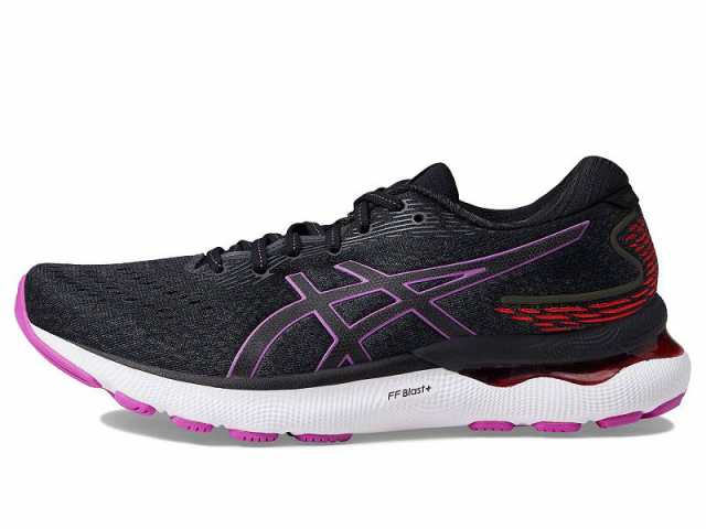 ASICS アシックス レディース 女性用 シューズ 靴 スニーカー 運動靴 GEL-Nimbus(R) 24  Black/Orchid【送料無料】｜au PAY マーケット