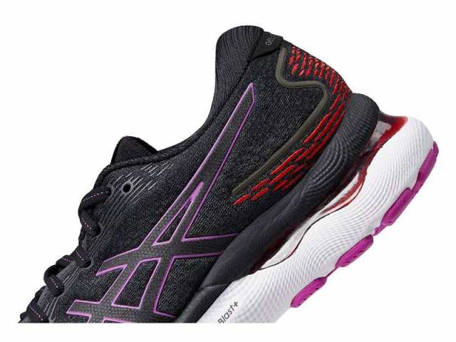 ASICS アシックス レディース 女性用 シューズ 靴 スニーカー 運動靴 GEL-Nimbus(R) 24  Black/Orchid【送料無料】｜au PAY マーケット