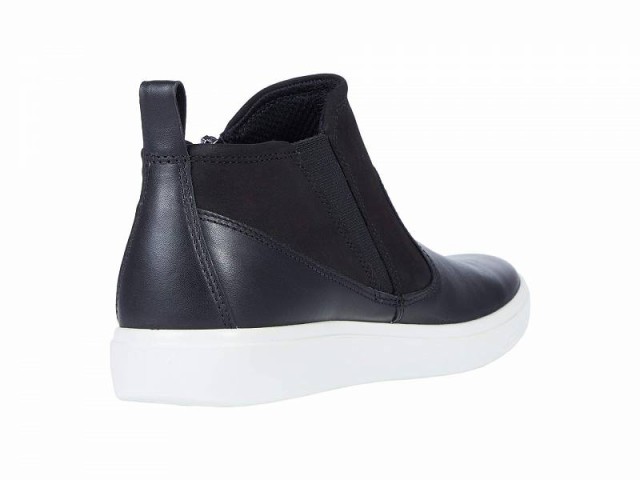 ECCO エコー レディース 女性用 シューズ 靴 スニーカー 運動靴 Soft Classic Bootie Black/Black【送料無料】