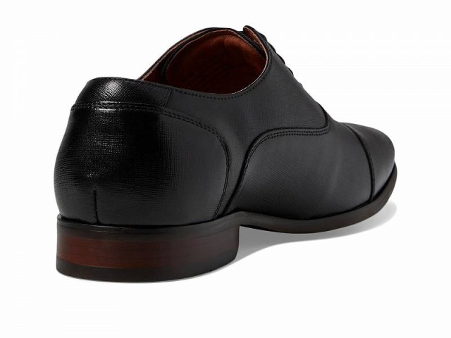 Florsheim フローシャイム メンズ 男性用 シューズ 靴 オックスフォード 紳士靴 通勤靴 Postino Cap Toe Black Scratch【送料無料】