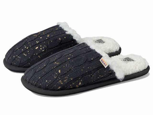 Reef リーフ レディース 女性用 シューズ 靴 スリッパ Slipper Snuggles Black Night【送料無料】