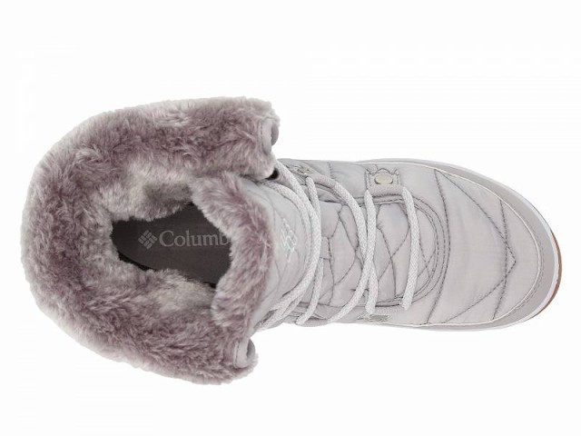 Columbia コロンビア レディース 女性用 シューズ 靴 ブーツ スノーブーツ Heavenly Shorty Omni-Heat Grey  Ice/White【送料無料】｜au PAY マーケット