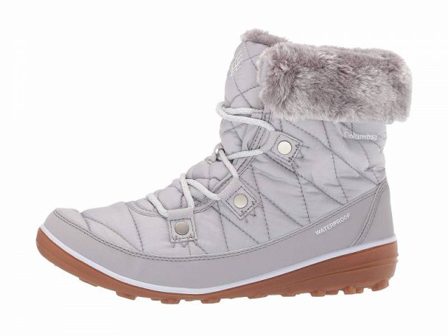 Columbia コロンビア レディース 女性用 シューズ 靴 ブーツ スノーブーツ Heavenly Shorty Omni-Heat Grey  Ice/White【送料無料】｜au PAY マーケット