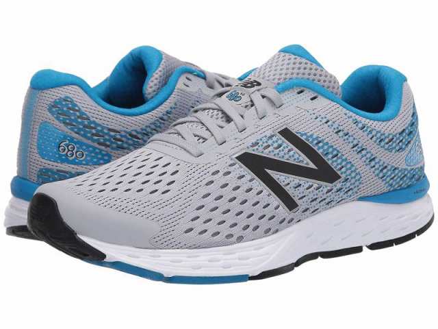 New Balance ニューバランス メンズ 男性用 シューズ 靴 スニーカー 運動靴 680v6 Silver Mink/Vision Blue【送料無料】