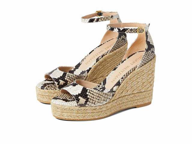 Stuart Weitzman スチュアートワイツマン レディース 女性用 シューズ 靴 ヒール Nudistcurve Espadrille Wedge Cream/Oat【送料無料】