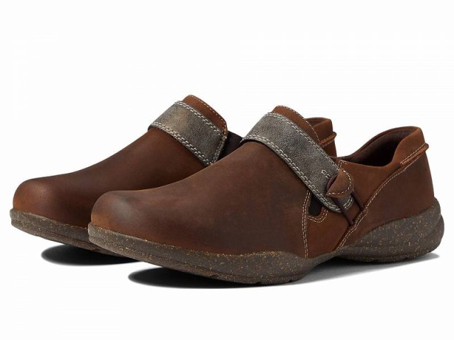 Clarks クラークス レディース 女性用 シューズ 靴 ローファー ボートシューズ Roseville Dot Dark Brown Combi【送料無料】