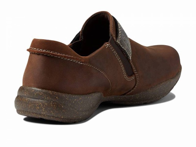 Clarks クラークス レディース 女性用 シューズ 靴 ローファー ボートシューズ Roseville Dot Dark Brown Combi【送料無料】