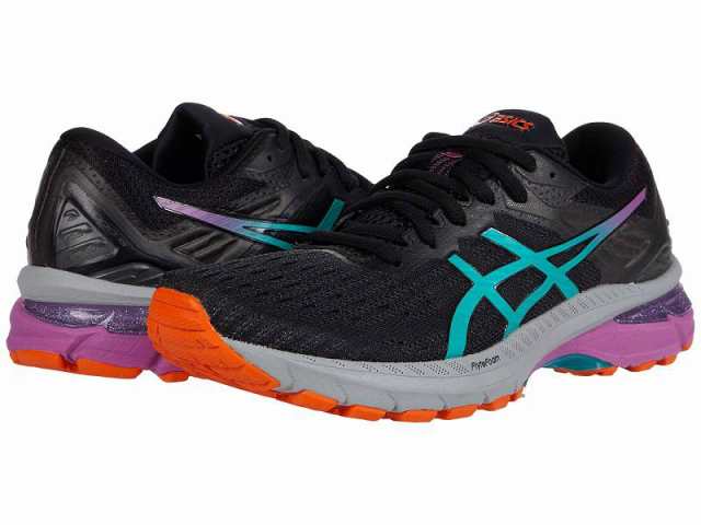 ASICS アシックス レディース 女性用 シューズ 靴 スニーカー 運動靴 GT-2000 9 Trail Black/Baltic Jewel【送料無料】