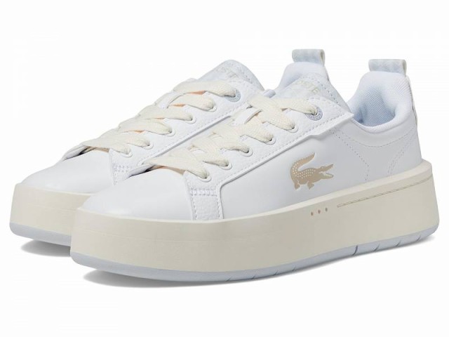 Lacoste ラコステ レディース 女性用 シューズ 靴 スニーカー 運動靴 Carnaby Plat 223 1 SFA White/Light Turquoise【送料無料】