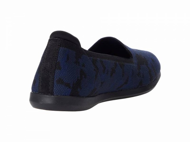 Clarks クラークス レディース 女性用 シューズ 靴 ローファー ボートシューズ Carly Dream Navy Camo Knit【送料無料】