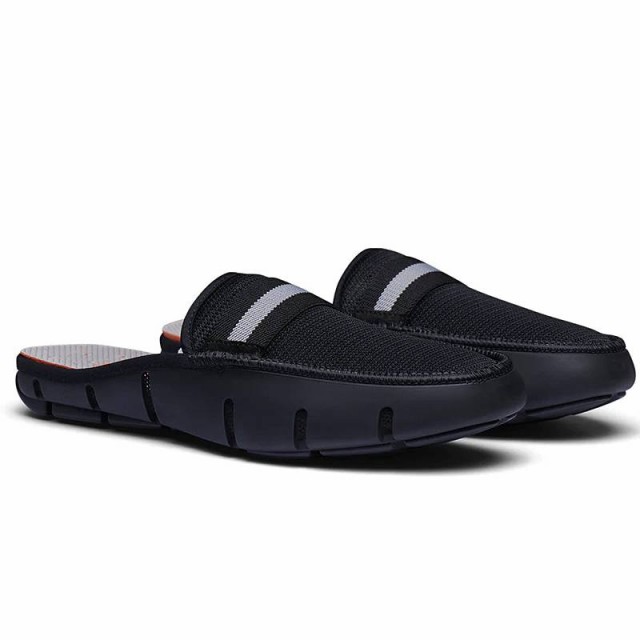 SWIMS スイムズ メンズ 男性用 シューズ 靴 ローファー Slide Loafer Black 1【送料無料】