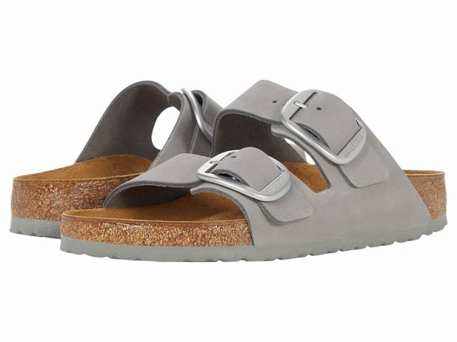 Birkenstock ビルケンシュトック レディース 女性用 シューズ 靴 サンダル Arizona Big Buckle Nubuck Leather Dove Gray【送料無料】