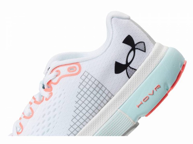 Under Armour アンダーアーマー レディース 女性用 シューズ 靴 スニーカー 運動靴 Hovr Infinite 4 White/Fuse Teal/Black【送料無料】