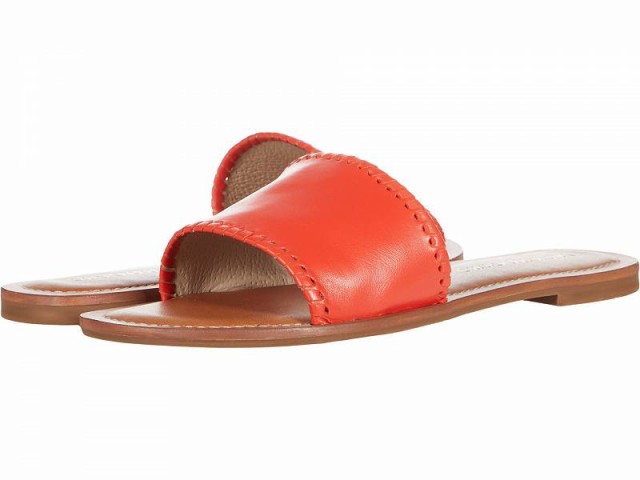 Jack Rogers ジャックロジャース レディース 女性用 シューズ 靴 サンダル Sofia Slide Fire Red/Fire Red【送料無料】