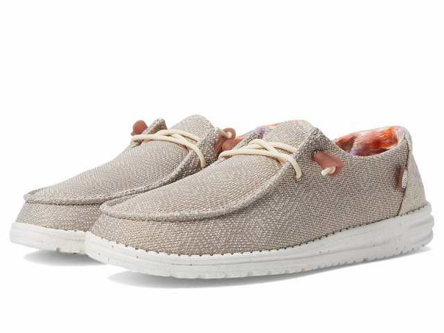 Hey Dude ヘイデュード レディース 女性用 シューズ 靴 ローファー ボートシューズ Wendy Eco Slip-On Casual Shoes Desert【送料無料】