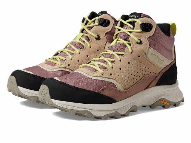 Merrell メレル レディース 女性用 シューズ 靴 ブーツ ハイキング トレッキング Speed Solo Mid WP Burlwood【送料無料】