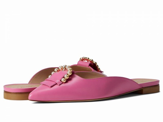 Stuart Weitzman スチュアートワイツマン レディース 女性用 シューズ 靴 フラット Pearl Buckle Mule India Pink【送料無料】