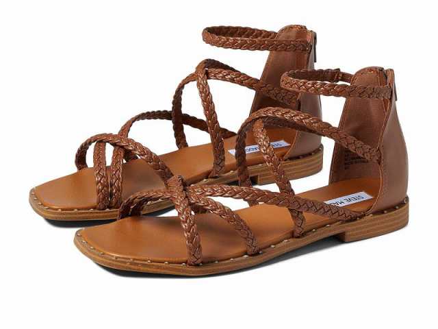 Steve Madden スティーブマデン レディース 女性用 シューズ 靴 サンダル Tessi Flat Sandal Cognac【送料無料】