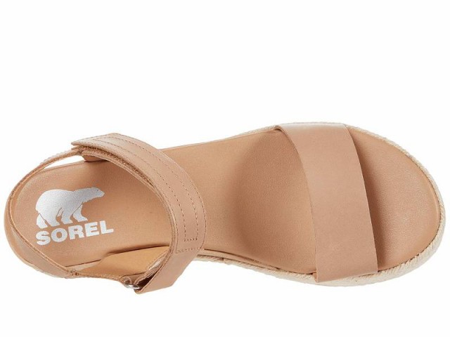 SOREL ソレル レディース 女性用 シューズ 靴 ヒール Cameron(TM) Flatform Sandal Honest  Beige【送料無料】｜au PAY マーケット