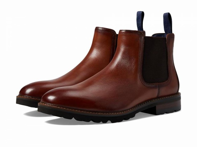 Florsheim フローシャイム メンズ 男性用 シューズ 靴 ブーツ チェルシーブーツ Renegade Plain Toe Gore Boot Cognac【送料無料】