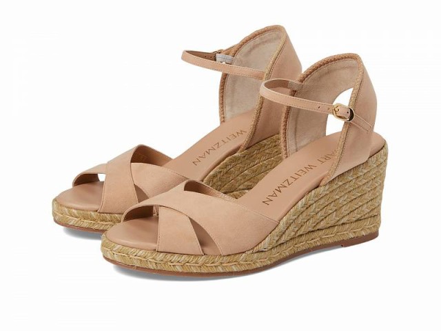 Stuart Weitzman スチュアートワイツマン レディース 女性用 シューズ 靴 ヒール Mirela II Espadrille Wedge Adobe/Natural【送料無料】