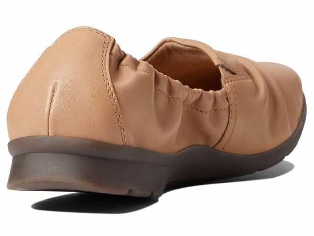 Clarks クラークス レディース 女性用 シューズ 靴 フラット Jenette Ruby Praline Leather【送料無料】