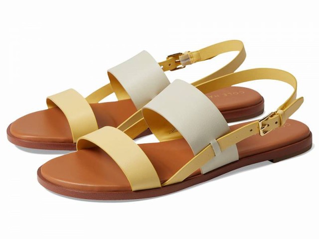 Cole Haan コールハーン レディース 女性用 シューズ 靴 サンダル Flynn Flat Sandal Gold Haze/Ivy Leather【送料無料】