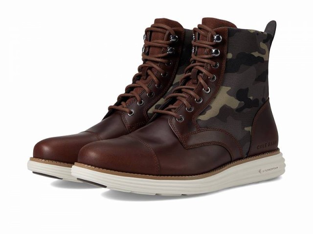 Cole Haan コールハーン メンズ 男性用 シューズ 靴 ブーツ レースアップ 編み上げ Originalgrand Cap Toe Boot Dark【送料無料】